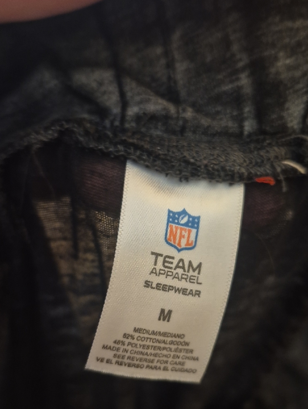 NFL Greenbay Packers Team Apparel Sleepwear Medium Cotton Poly Blend Pockets - Picture 9 of 10